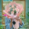 Bó hoa hồng kem size M - YN136