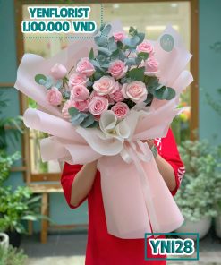 Bó hồng dâu size L - YN128