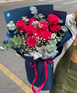 Bó hoa hồng Ecuador Full Monty size L - YN201