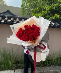 Bó hoa hồng Ohara size XXL - YN196