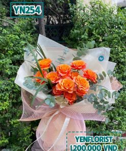 Bó hoa hồng Free Spirit size L - YN254