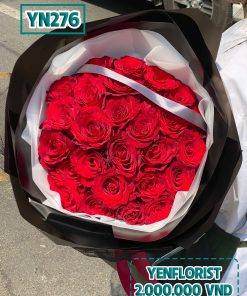 Bó hoa hồng đỏ size XL - YN276