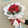 Bó hoa hồng đỏ size M - YN283