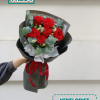Bó hoa hồng đỏ size M - YN284