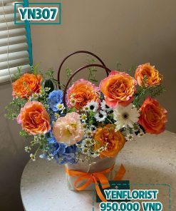 Giỏ hoa mix - G62