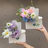 2 Combo tulip trắng mix Trà sữa olong hạnh nhân – CB04