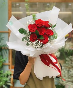 Bó hồng đỏ - B37