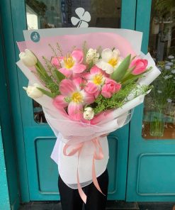 Bó tulip Hà Lan - T04