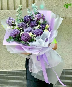 Bó cúc mẫu đơn - B13