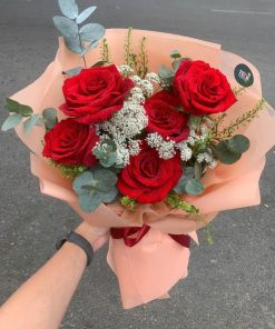 Bó hoa hồng đỏ - B83