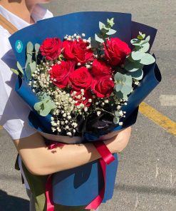 Bó hoa hồng đỏ - B82