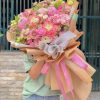 Bó Cúc mẫu đơn mix - B100