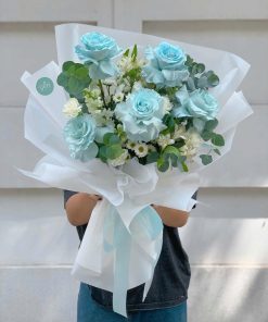 Bó hồng Celeste mix - B57