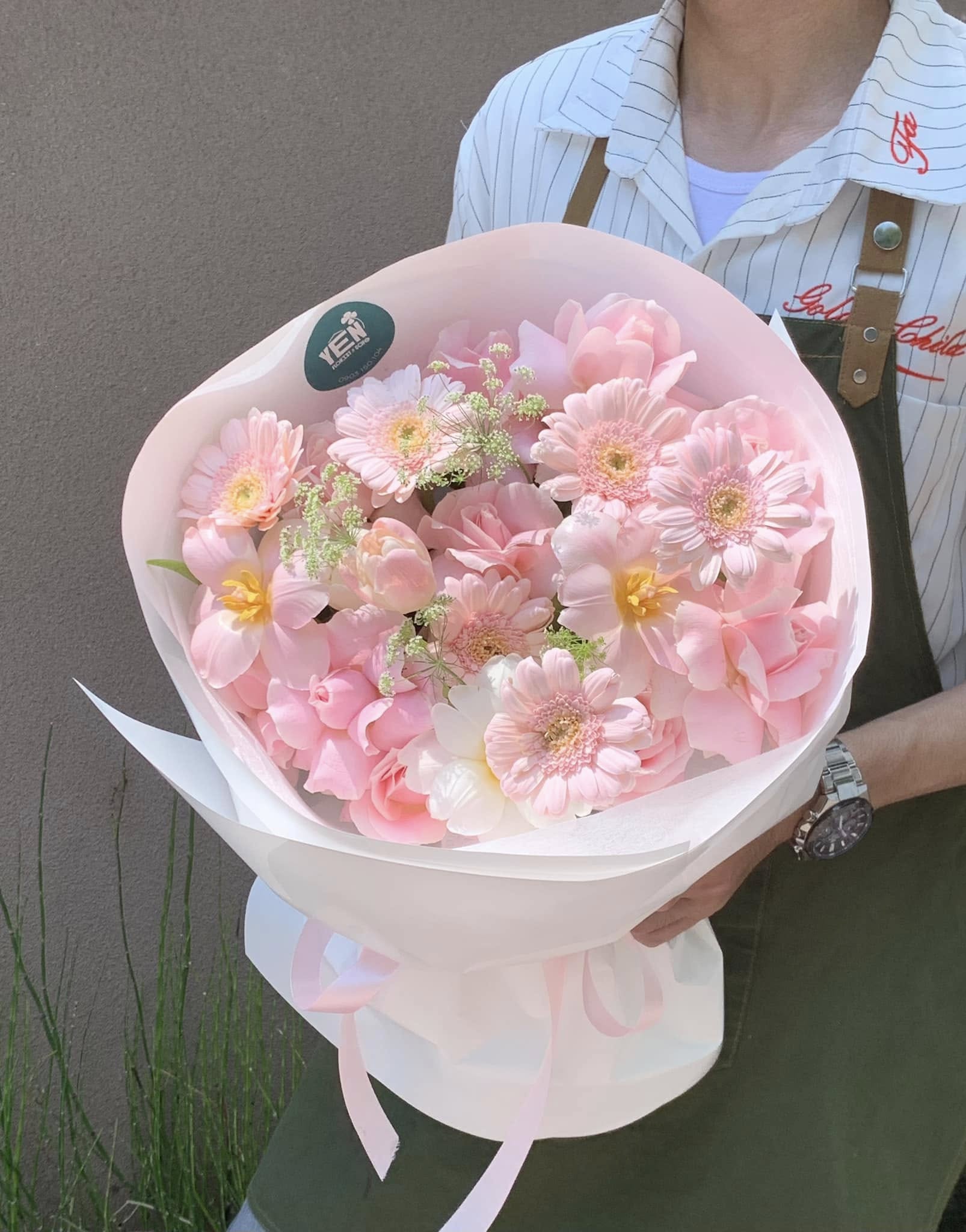 Valentine 12 - Kẹo bông gòn tulip