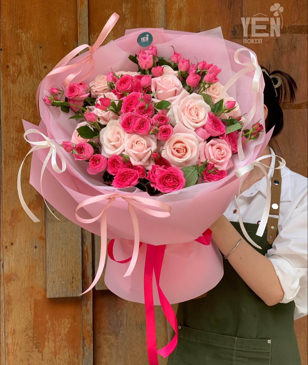 Valentine 04 - Hồng sophia có nơ