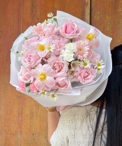 Valentine 13 - Kẹo bông gòn dâu